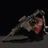 Helldivers 2 Series Mini Gun Model | 9 cm Alloy Metal Weapon Keychain | Collectible Replica Toy