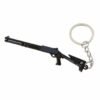 PUBG Series Mini Gun Model | 9 cm Alloy Metal Weapon Keychain | Collectible Replica Toy