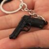 PUBG Series Mini Gun Model | 9 cm Alloy Metal Weapon Keychain | Collectible Replica Toy