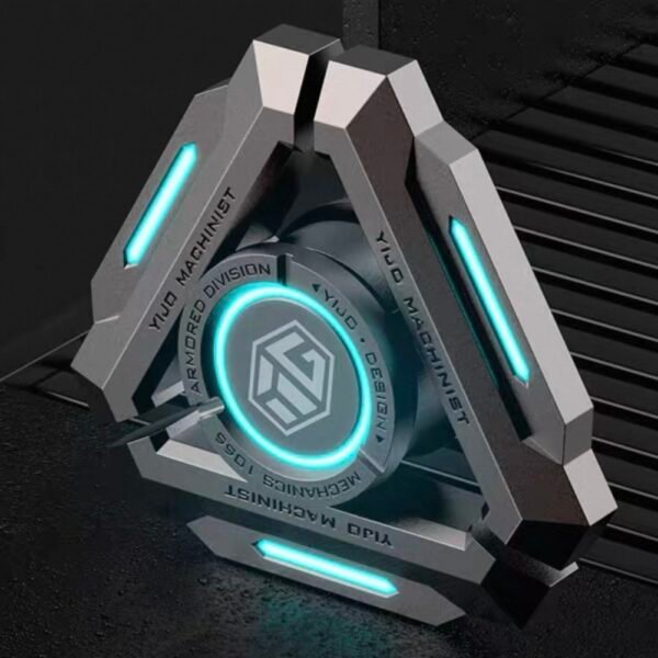 Premium EDC Metal Fidget Spinner | Finger Stress Relief Toy for Adults | Mechanical Desk Gadget