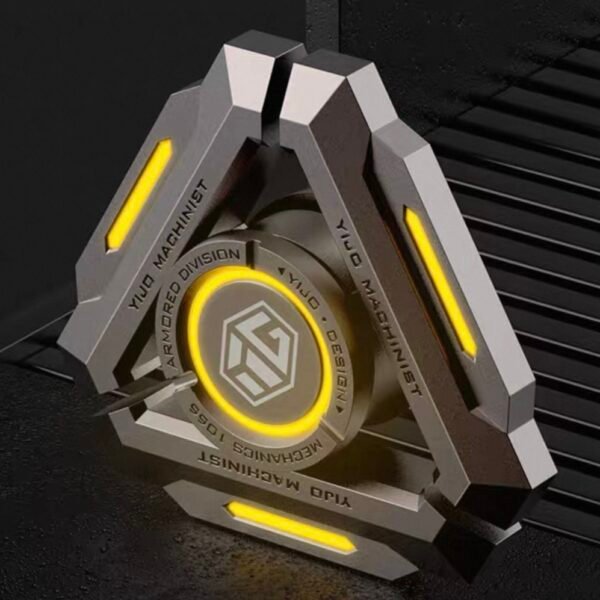 Premium EDC Metal Fidget Spinner | Finger Stress Relief Toy for Adults | Mechanical Desk Gadget