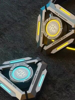 Premium EDC Metal Fidget Spinner | Finger Stress Relief Toy for Adults | Mechanical Desk Gadget