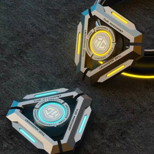 Premium EDC Metal Fidget Spinner | Finger Stress Relief Toy for Adults | Mechanical Desk Gadget