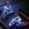 Luminous EDC Metal Fidget Spinner | Premium Alloy Stress Relief Toy | Innovative DIY Glow Strip Design